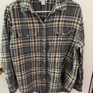 Old Navy Flannel Top